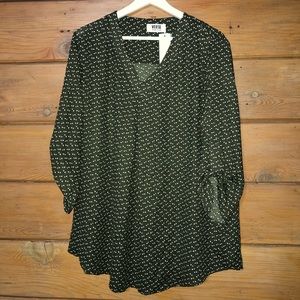 Maternity Olive Blouse